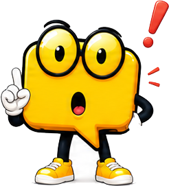 Mascota CumpliData advirtiendo